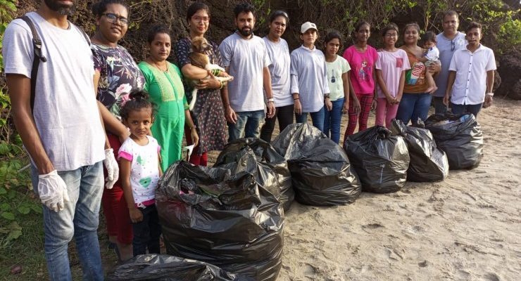 Ashvem Beach Clean up drive